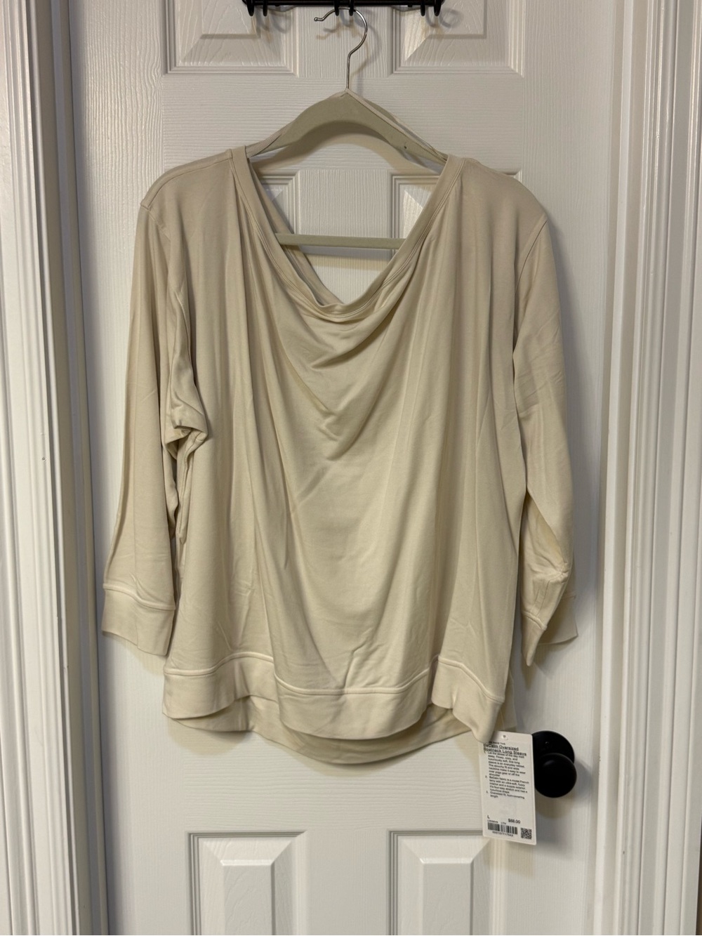 NWT Lululemon Be Calm Oversized Boatneck Long-Sleeve